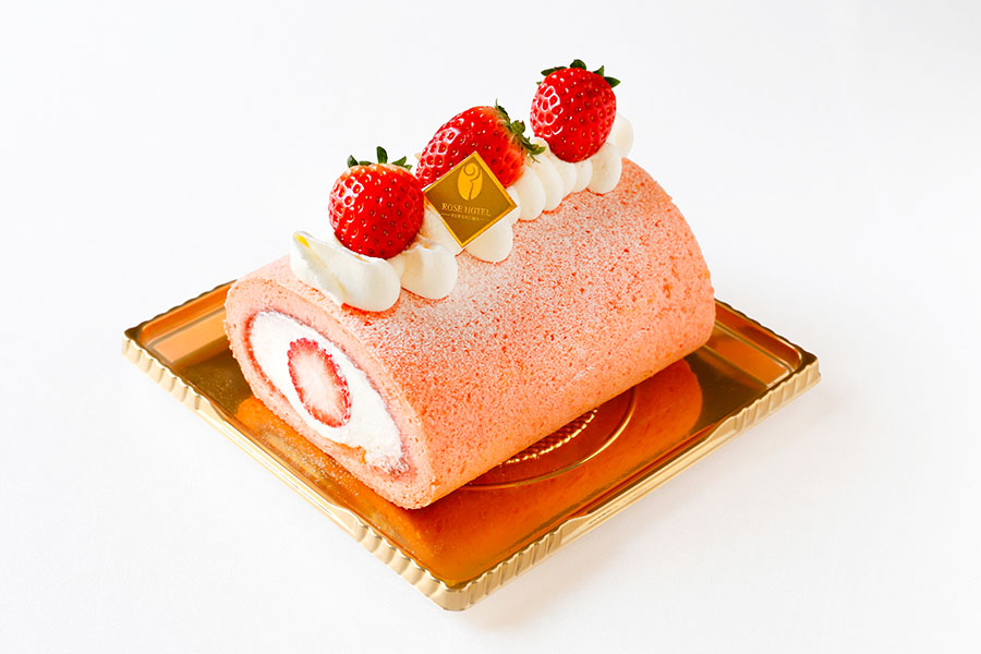 Patisserie Milly La Forêt ｜苺のロールケーキ（ホール）