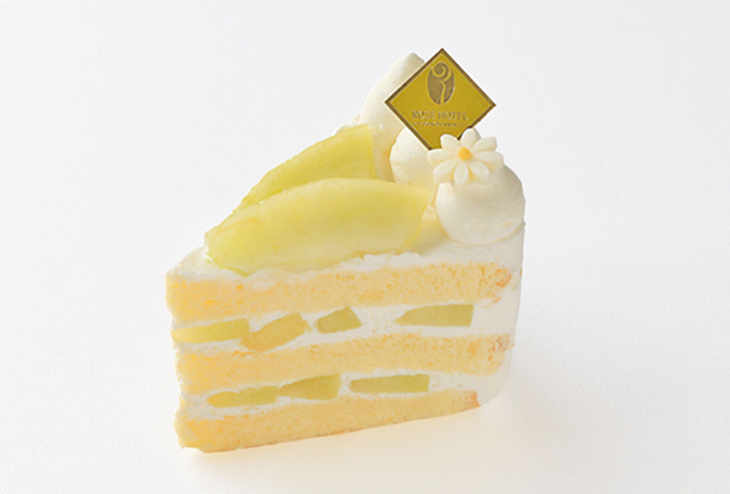 ローズホテル横浜｜Patisserie Milly La Forêt ｜メロンのショートケーキ