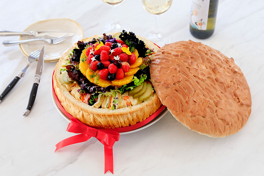 ローズホテル横浜｜Patisserie Milly La Forêt ｜ロイヤルローズブーケサンド