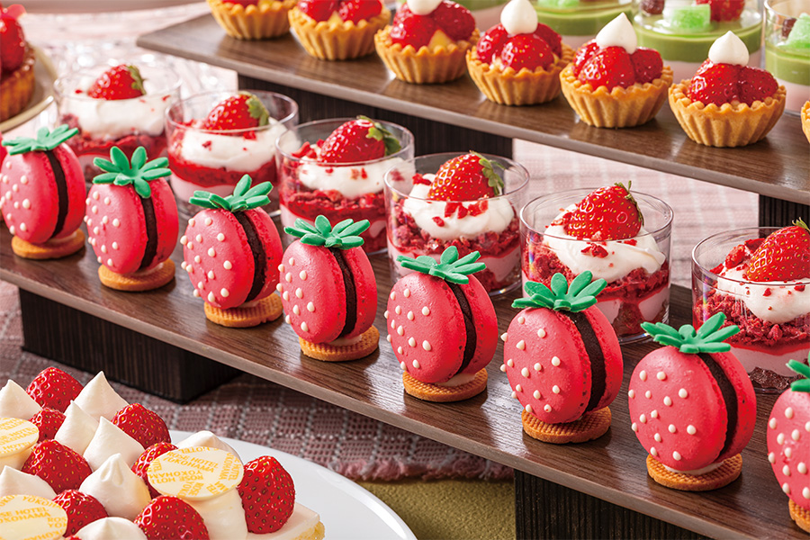 ローズホテル横浜,スイーツブッフェ,デザートブッフェ,横浜,ストロベリー,苺