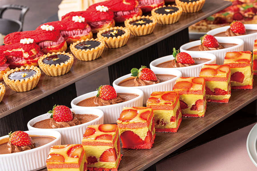 ローズホテル横浜,スイーツブッフェ,デザートブッフェ,横浜,ストロベリー,苺